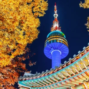 Pakej Korea Musim Luruh + Everland Theme Park 6H4M
