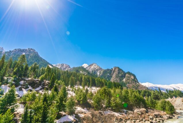 Lembah pain dan salji Kashmir