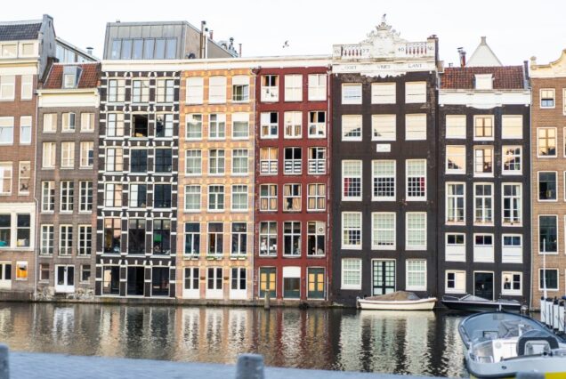 Amsterdam canal houses