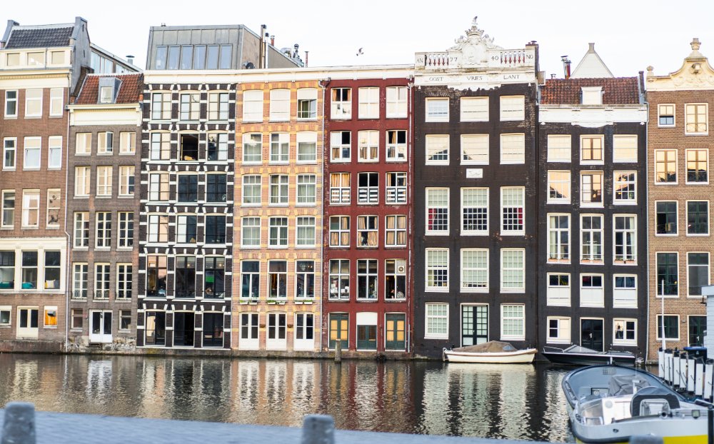 Amsterdam canal houses