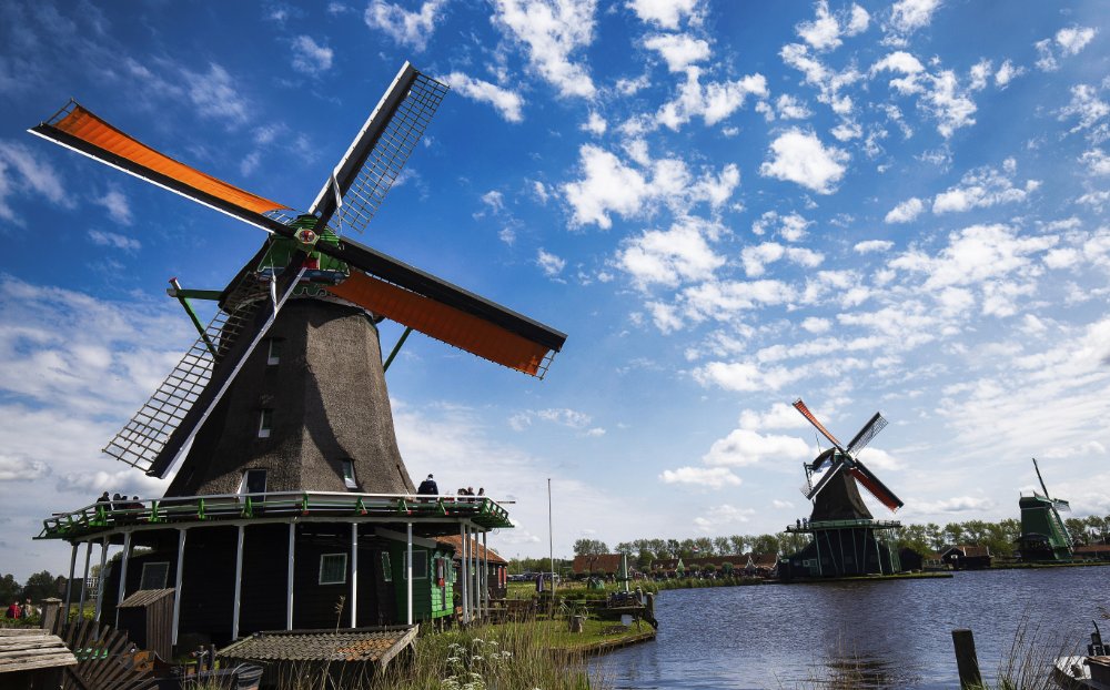 Zaanse Schans windmills