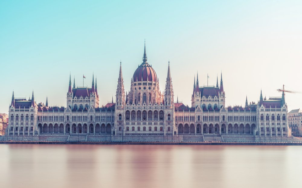 Budapest Parliament by the Danube