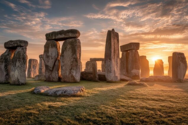 Stonehenge at sunrise